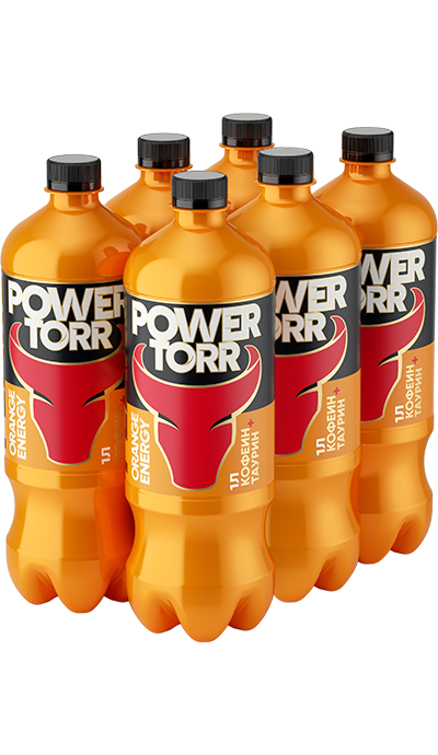Энергетический напиток Power Torr Flare, 1.0 л, 6 шт