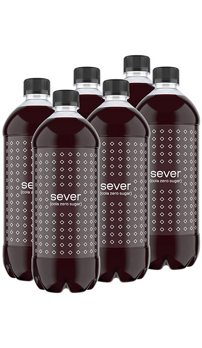 Лимонад «Sever Cola Zero Sugar» («Север Кола без сахара») 1 л