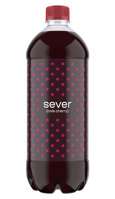 Лимонад «Sever Cola Cherry» («Север Кола со вкусом Вишни») 1,0 л