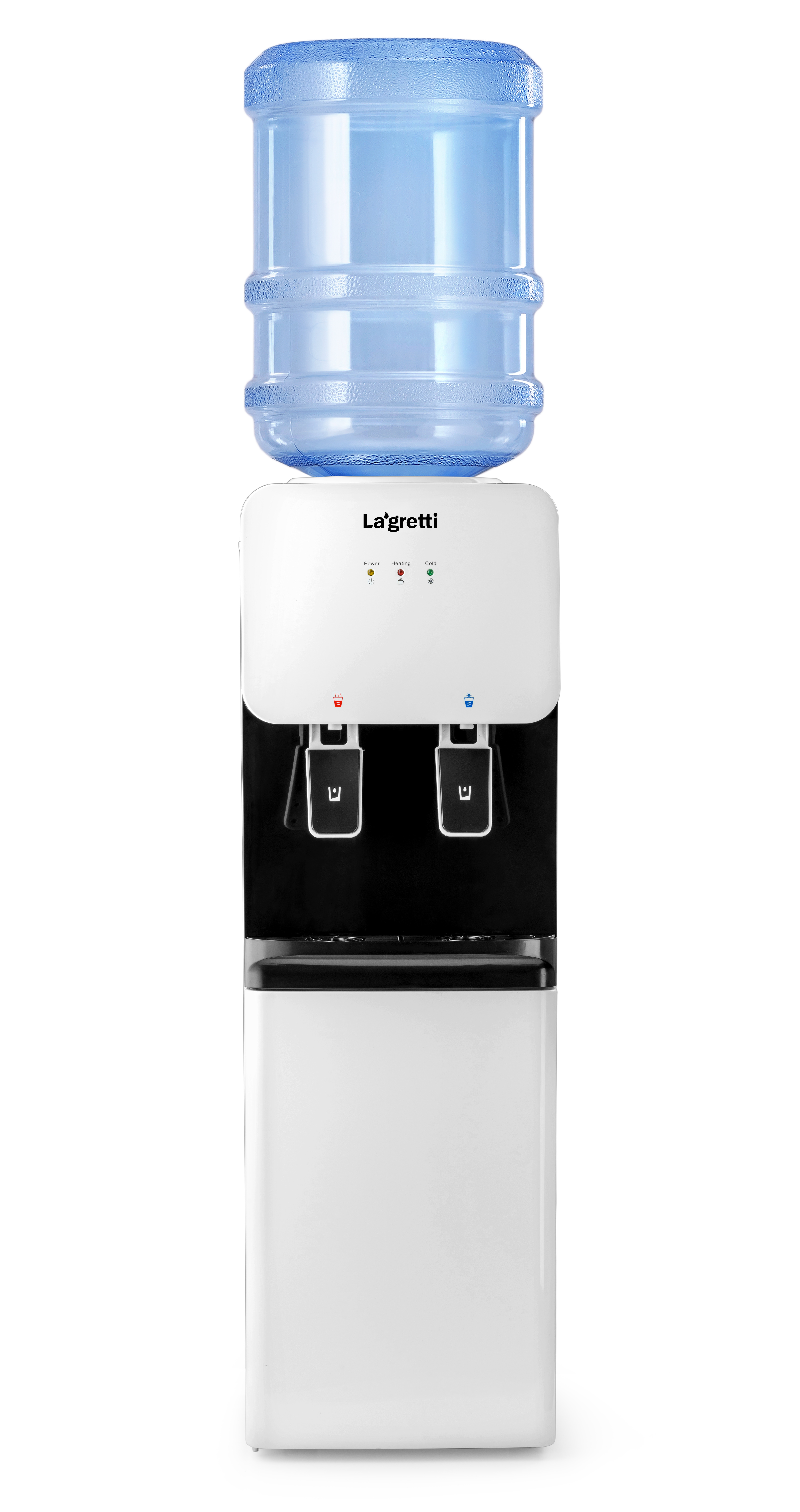 Кулер для воды Lagretti 85LDc Rome white/black – доставка воды «Калинов Родник»