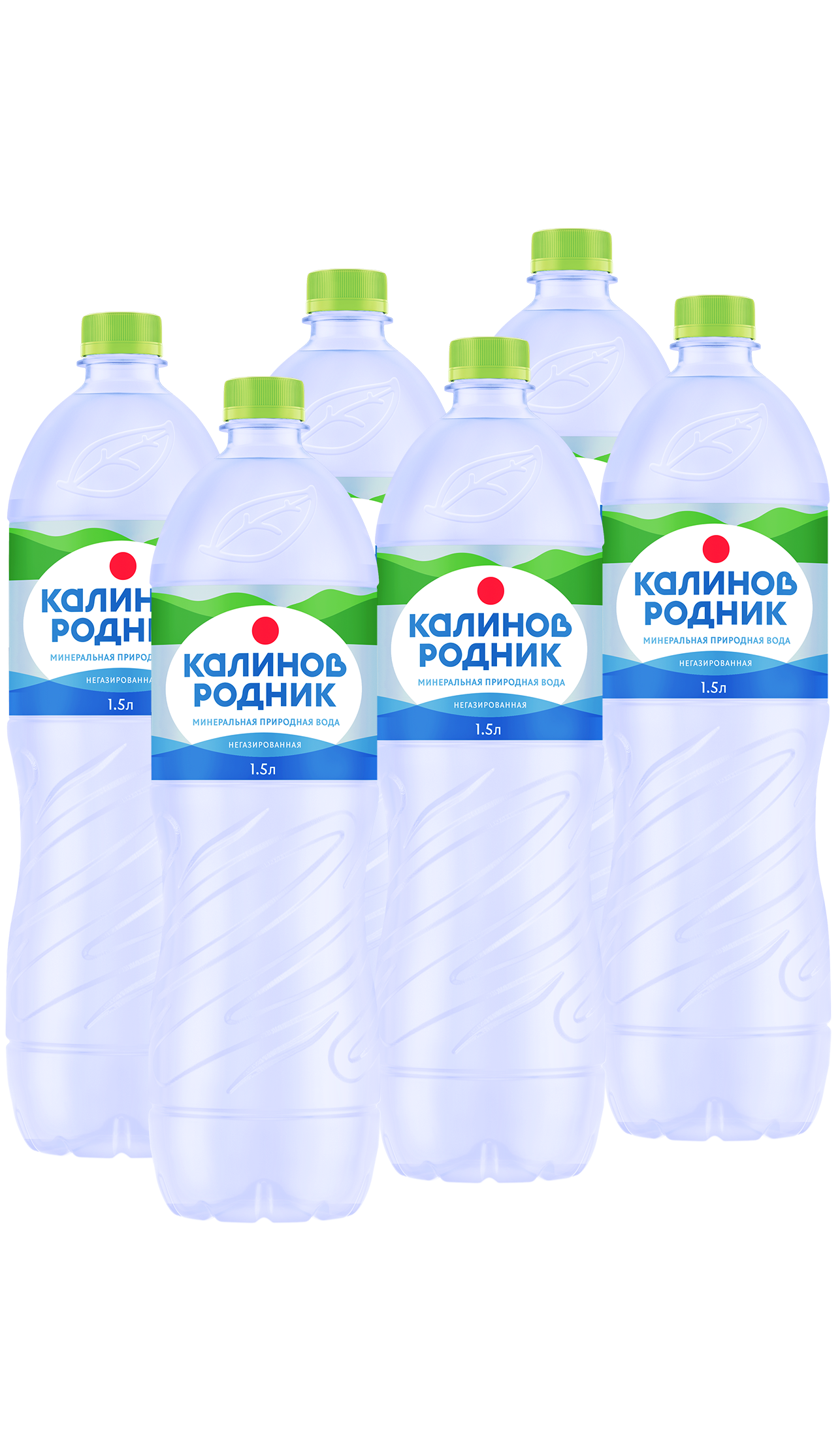 Вода минеральная «Калинов Родник» 1,5 л. негазированная, ПЭТ