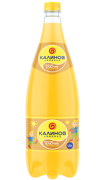 «Калинов лимонад» Сказочный ключик 1,5 л. – доставка воды «Калинов Родник»