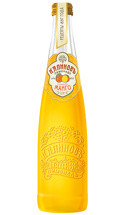 «Калиновъ Лимонадъ» Манго 0,5 л