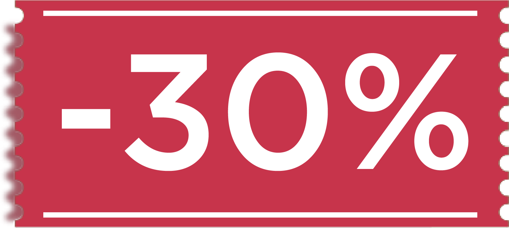 Минус 30% Минус 30%