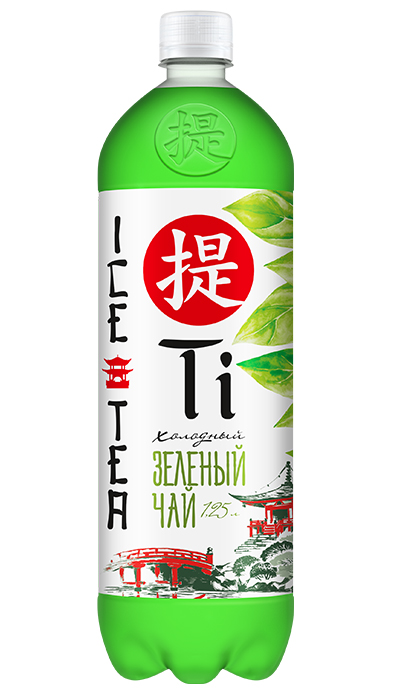 Ti  Холодный зеленый чай 1,25 л. – доставка воды «Калинов Родник»