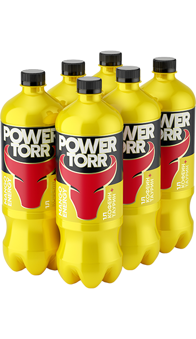 Энергетический напиток Power Torr Ultra 1,0 л, 6 шт 