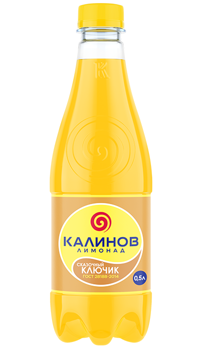 «Калинов лимонад» Сказочный ключик 0,5 л. – доставка воды «Калинов Родник»