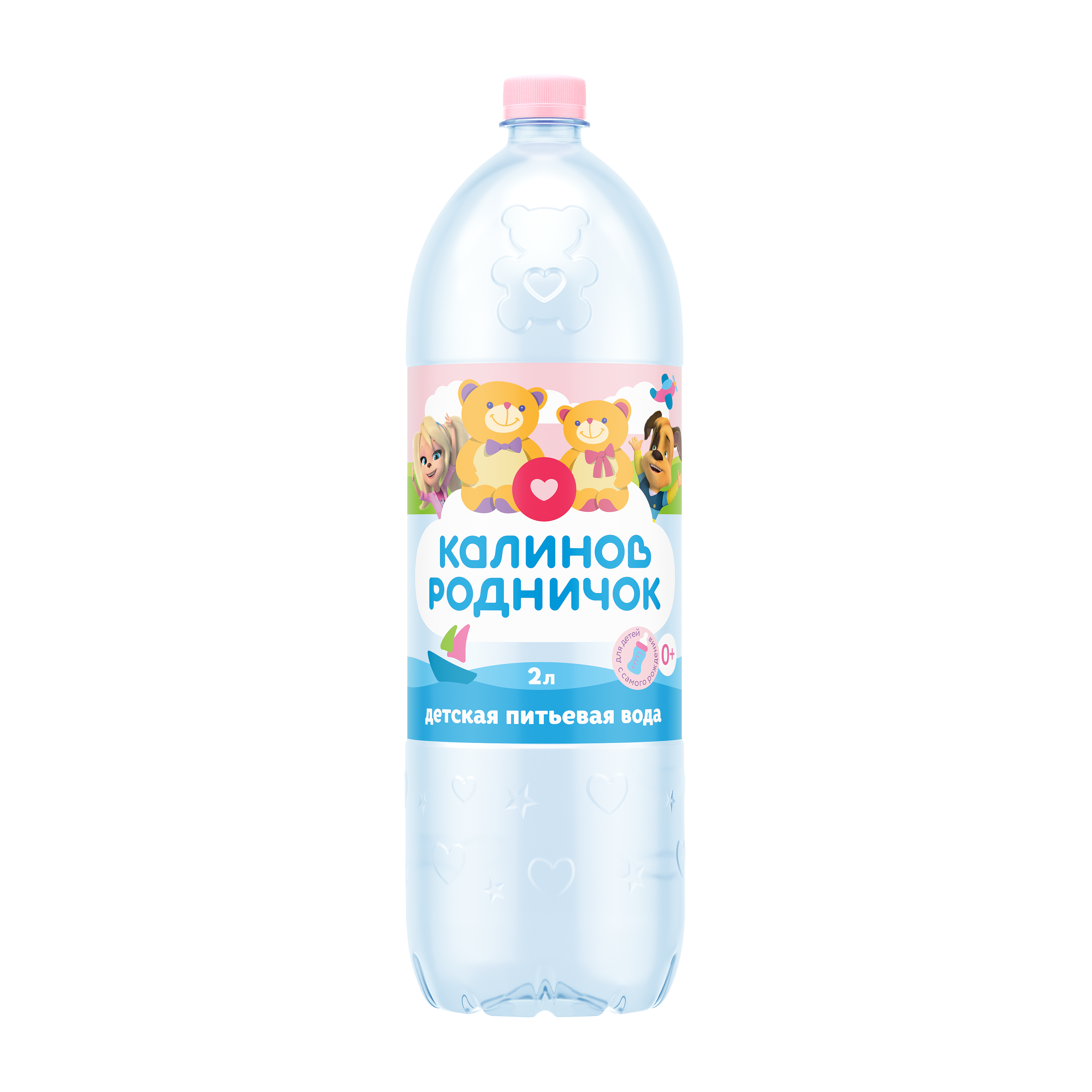 Детская вода питьевая «Калинов Родничок», 2 л., негазированная – доставка воды «Калинов Родник»