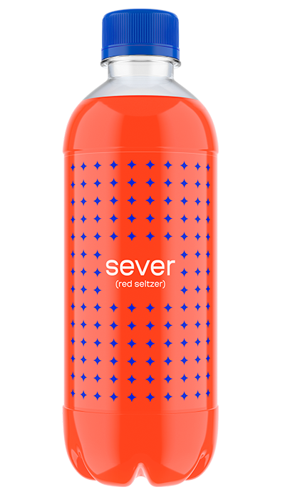 Лимонад «Sever Red Seltzer» («Север Ред Селтзер») 0,5 л