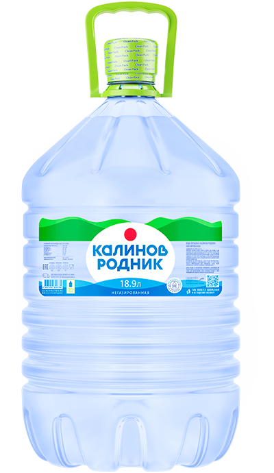 Вода питьевая «Калинов Родник» 18,9 л. негазированная, ПЭТ – доставка воды «Калинов Родник»