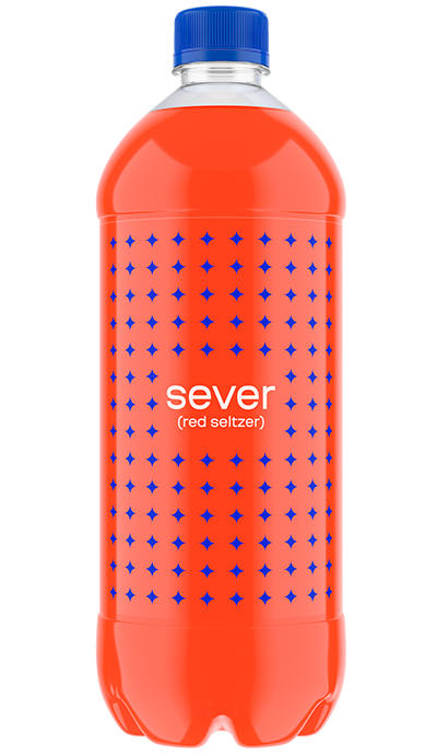 Лимонад «Sever Red Seltzer» («Север Ред Селтзер») 1 л