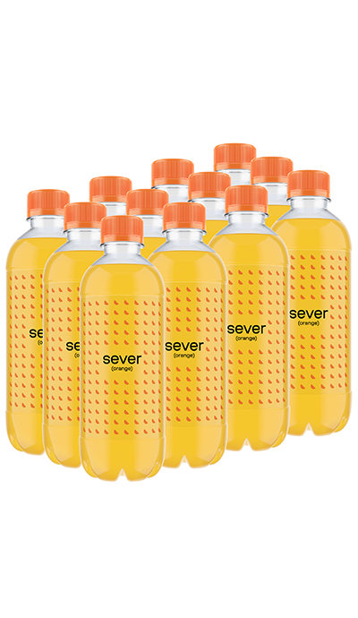 Лимонад «Sever Orange» («Север со вкусом Апельсина») 0,5 л