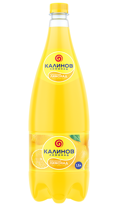 «Калинов Лимонад» Классический лимонад 1,5 л.  – доставка воды «Калинов Родник»