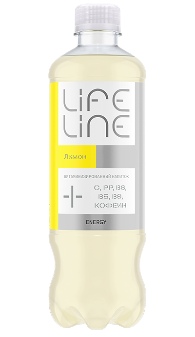 Lifeline Energy лимон 0,5 л – доставка воды «Калинов Родник»