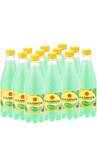 «Калинов лимонад» Лимон-лайм 0,5 л.