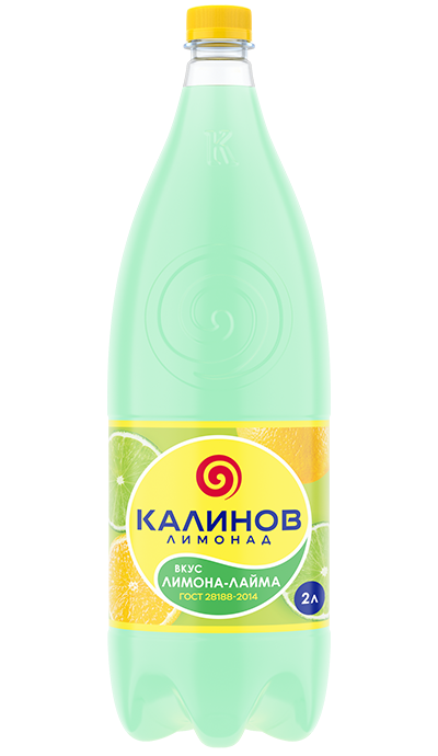 «Калинов лимонад» Лимон-Лайм 2,0 л – доставка воды «Калинов Родник»