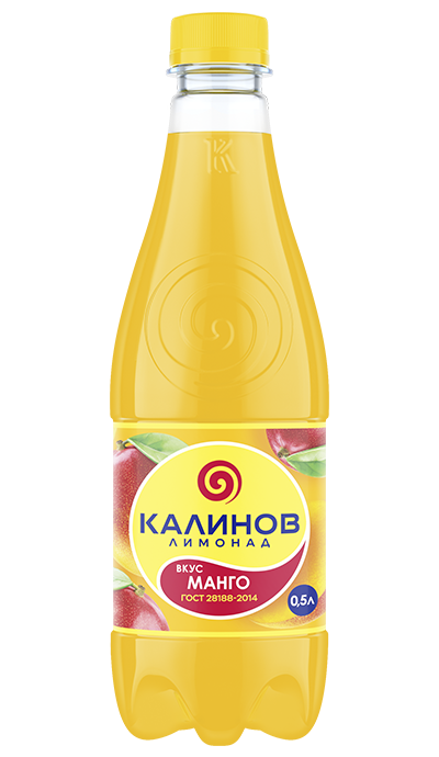 «Калинов лимонад» Манго 0,5 л – доставка воды «Калинов Родник»