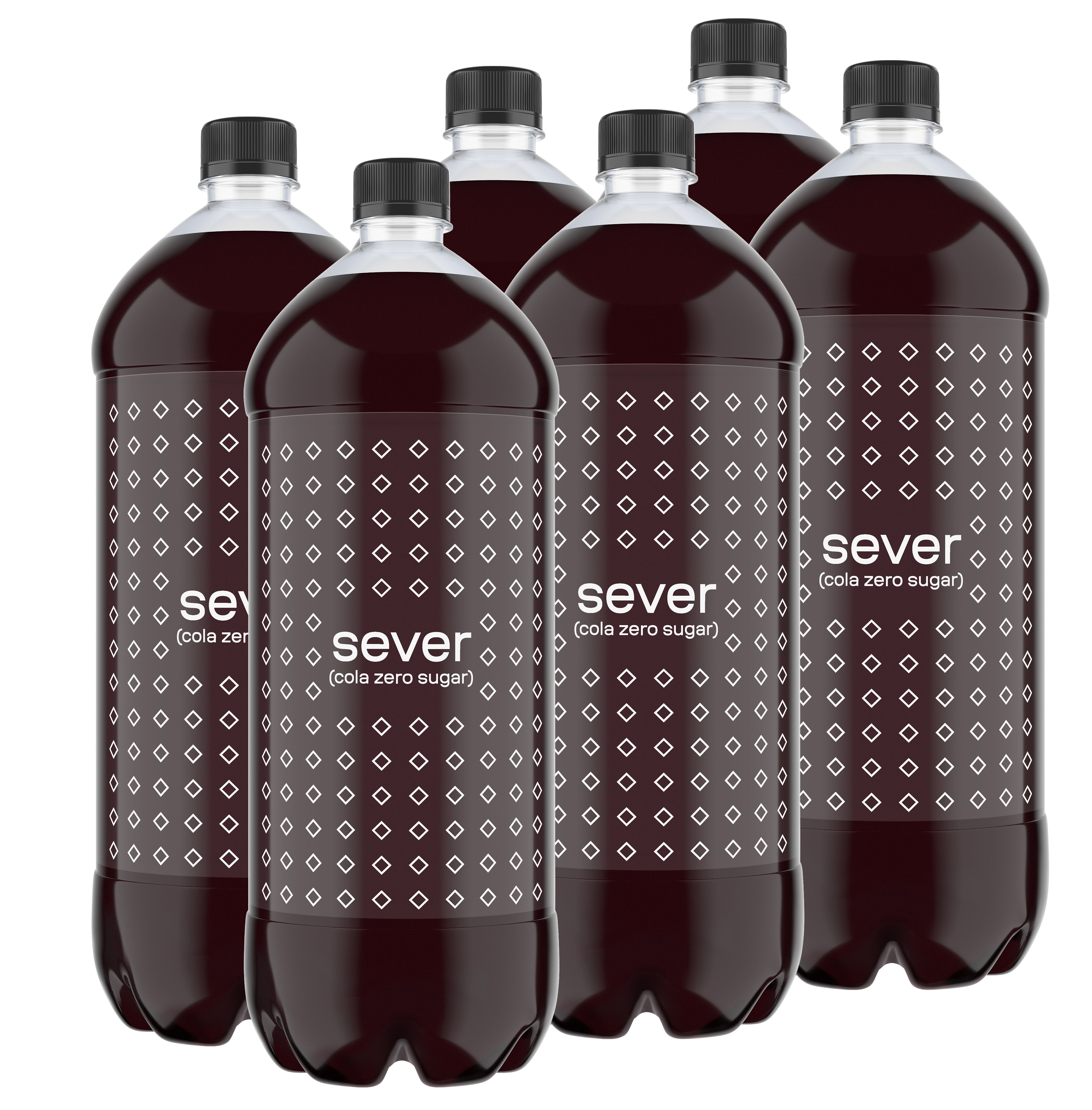 Лимонад «Sever Cola Zero Sugar» («Север Кола без сахара») 2 л