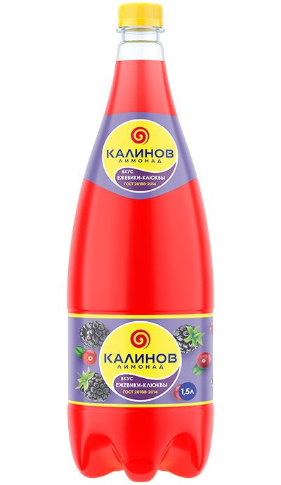 «Калинов лимонад» Ежевика-клюква 1,5 л. – доставка воды «Калинов Родник»