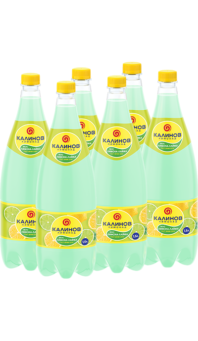 «Калинов лимонад» Лимон-лайм 1,5 л.