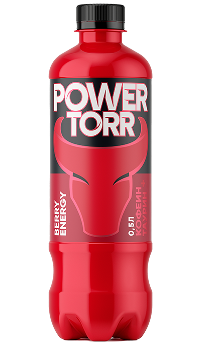 Power Torr Red 0,5 л. – доставка воды «Калинов Родник»