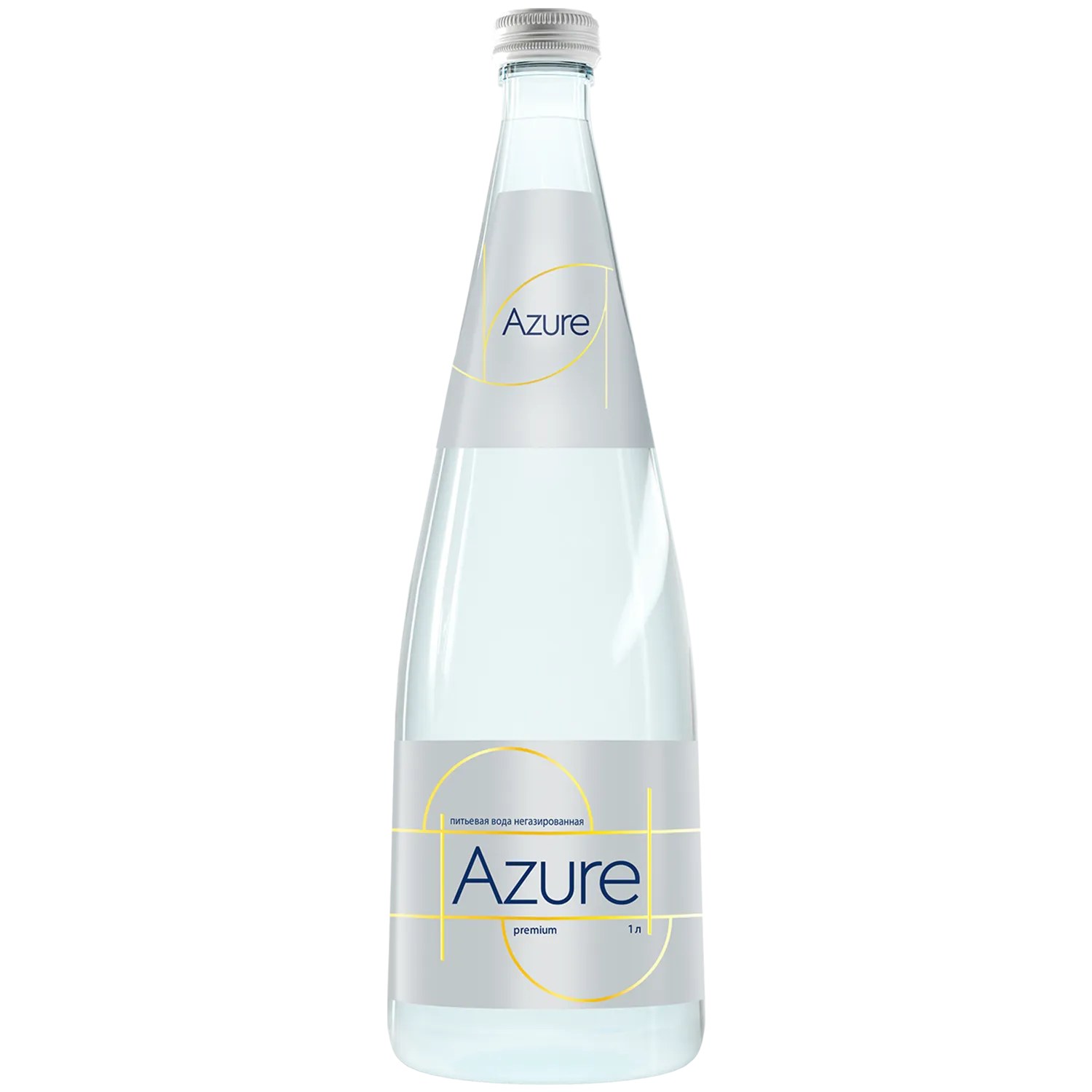 Вода Azure в стекле, 1 л, негазированная, питьевая
