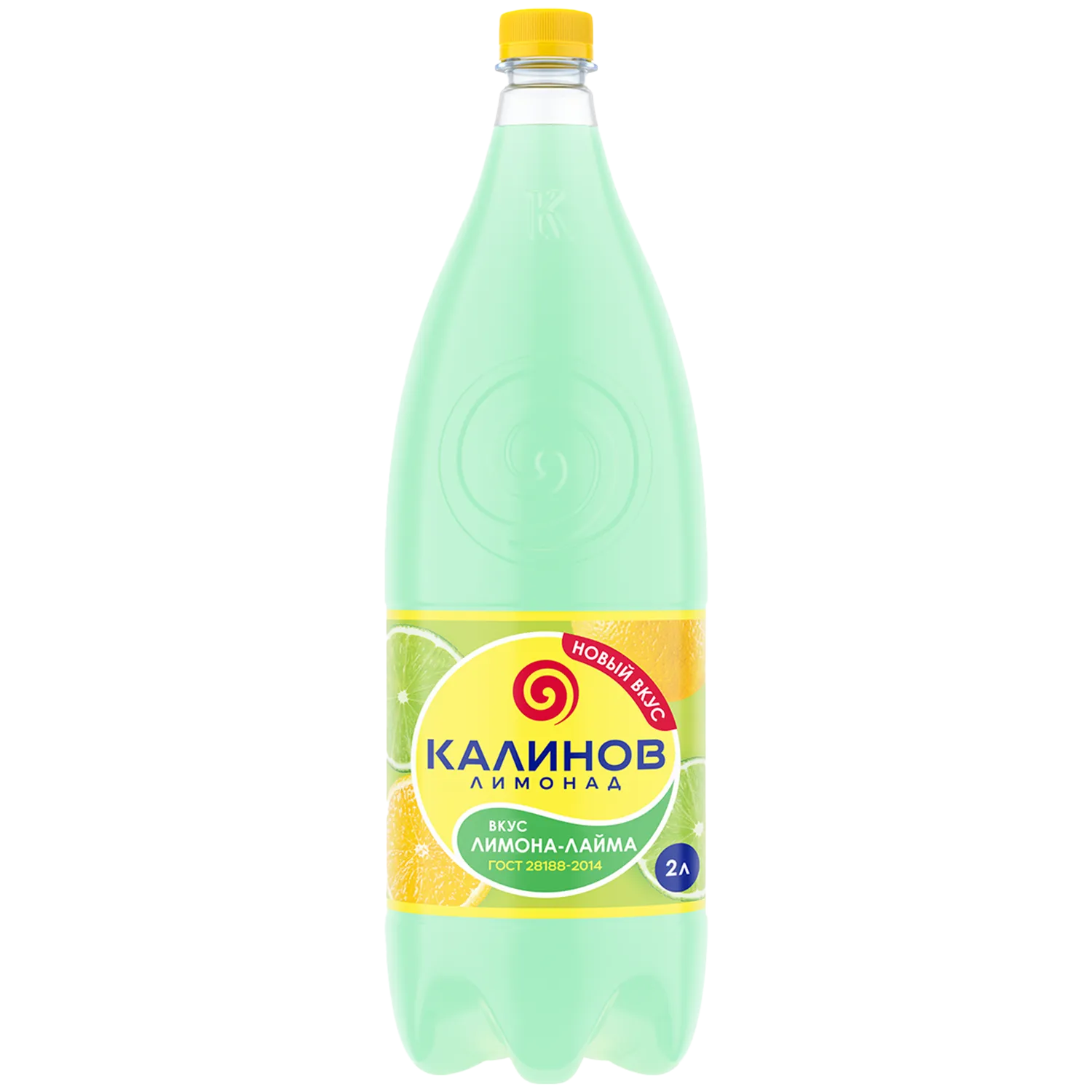  «Калинов Лимонад» Лимон-Лайм, 2 л, газированный