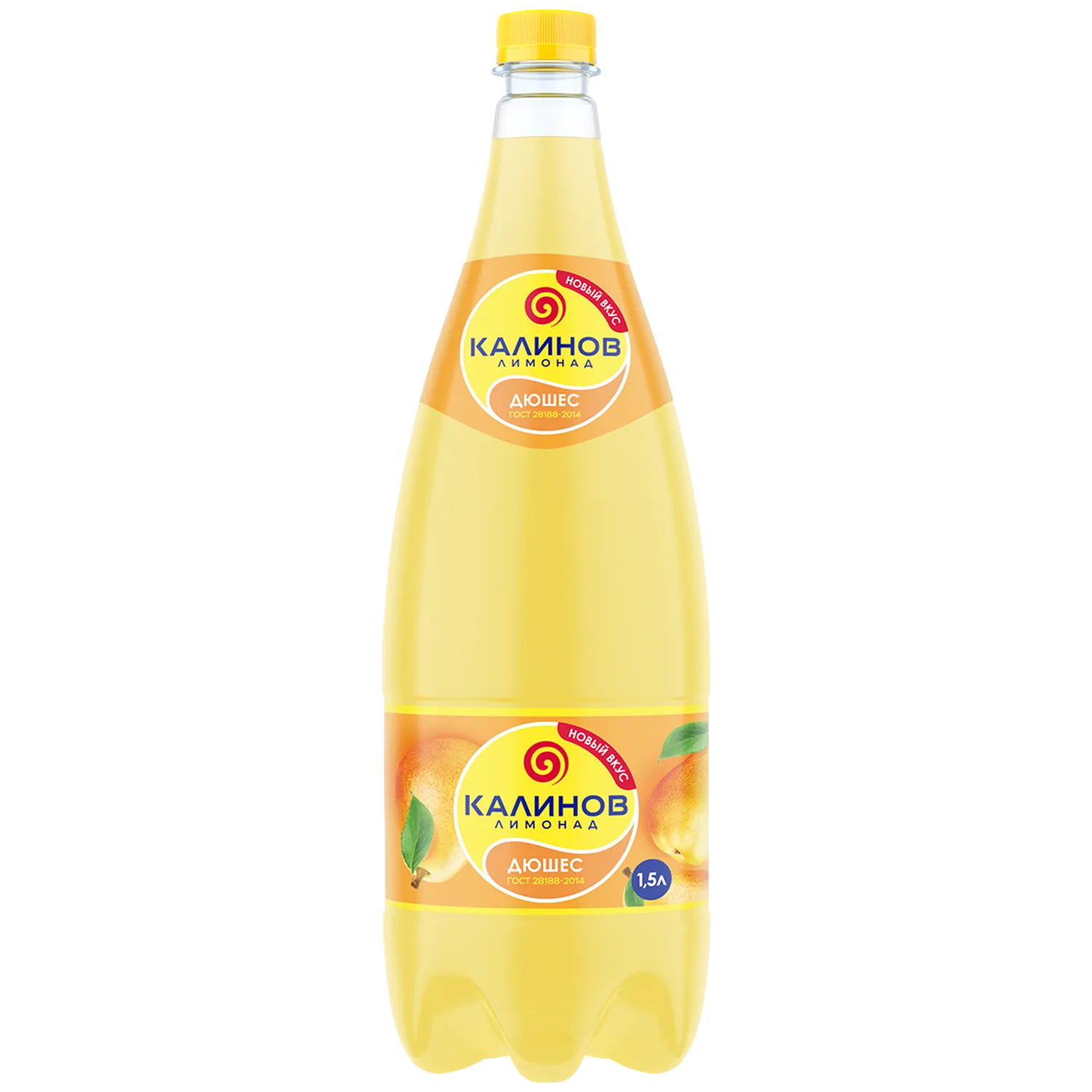 «Калинов Лимонад» Дюшес, 1,5 л, газированный