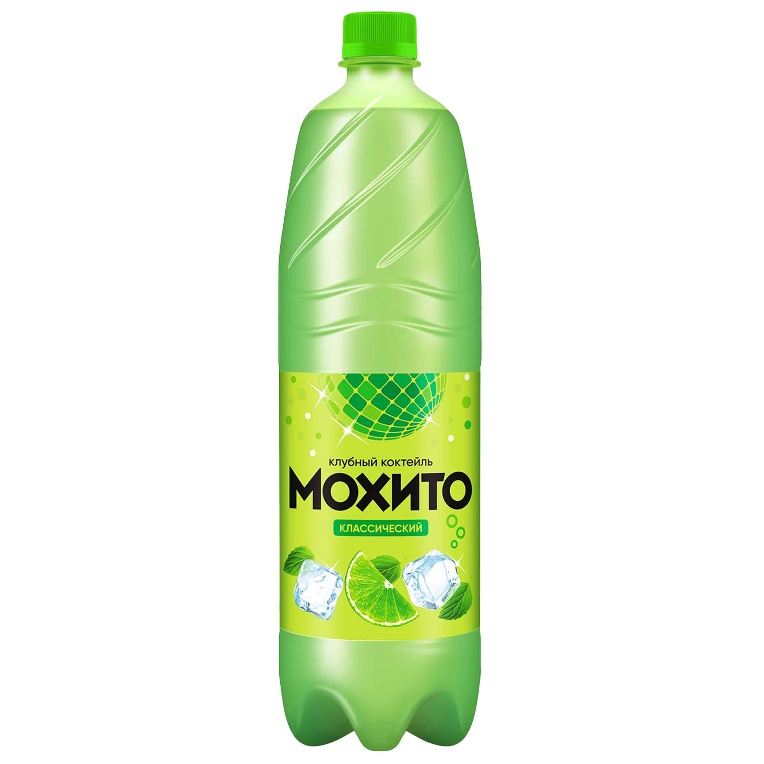 «Клубный коктейль Мохито» Классический, 1,25 л, газированный, безалкогольный