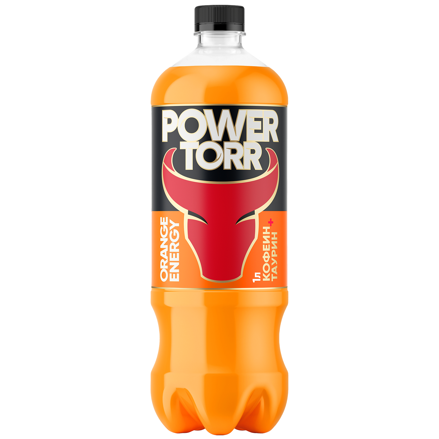 POWER TORR Апельсин, 1 л, газированный, FLARE