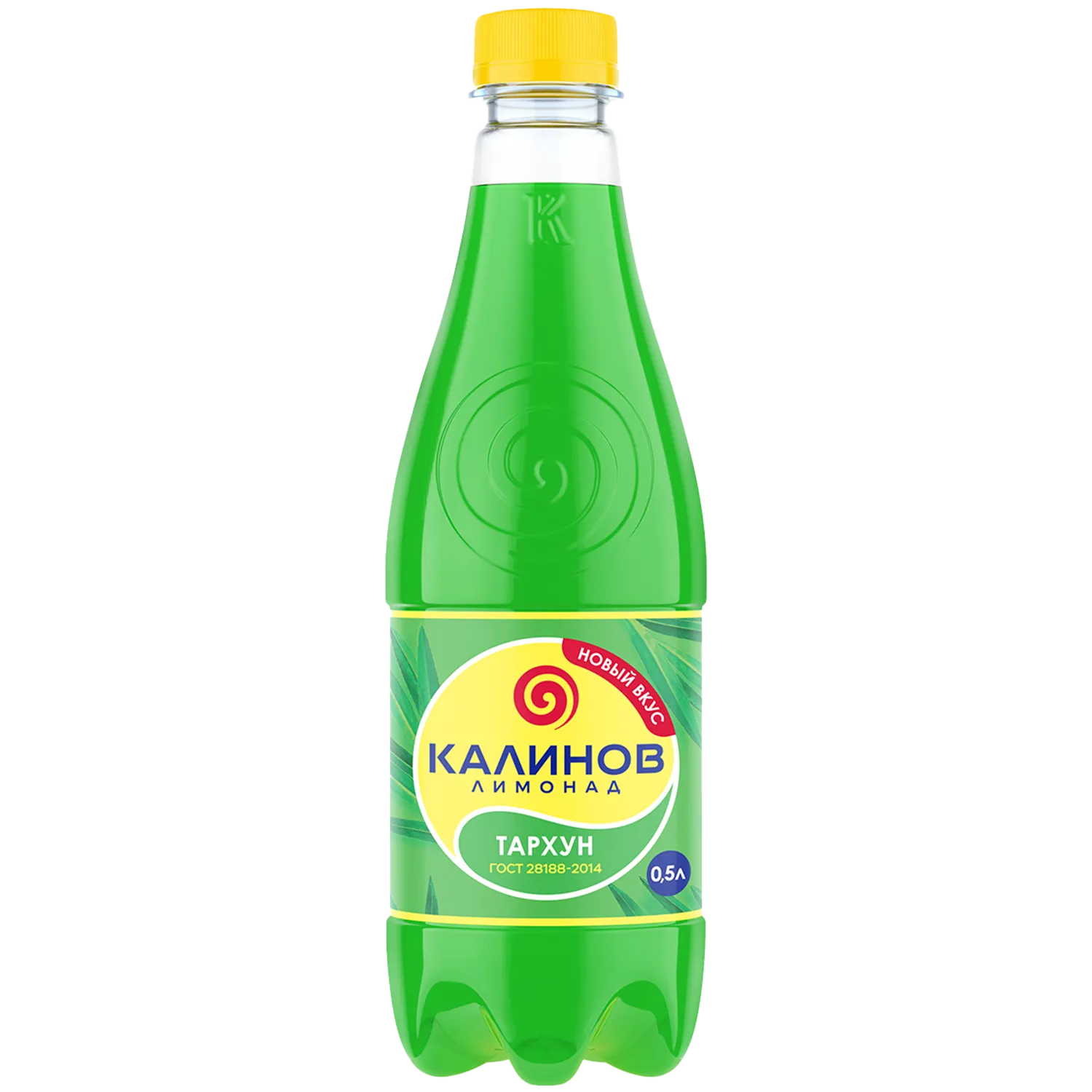 «Калинов Лимонад» Тархун, 0,5 л, газированный 