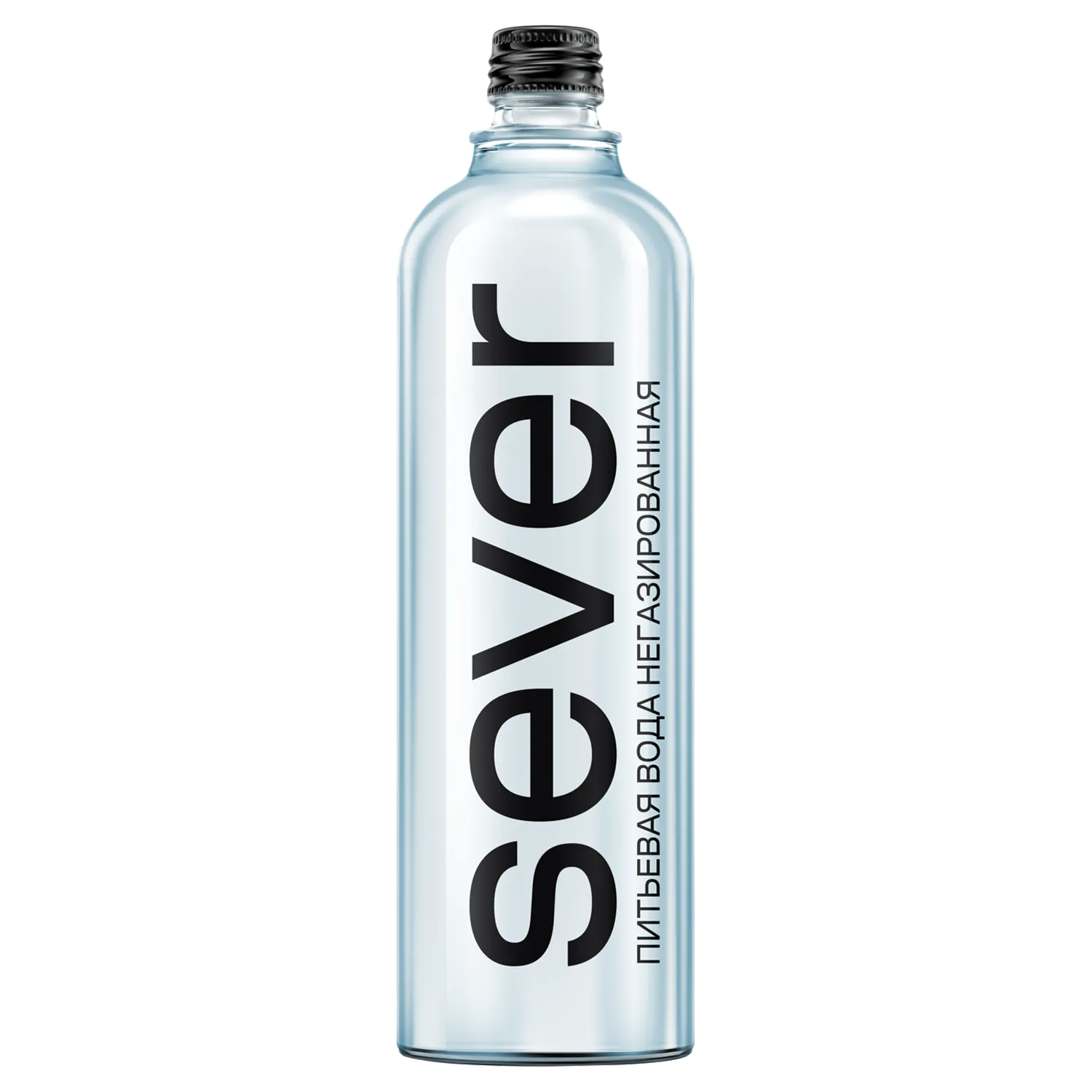 Вода SEVER питьевая негазированная, в стекле, 0,75 л