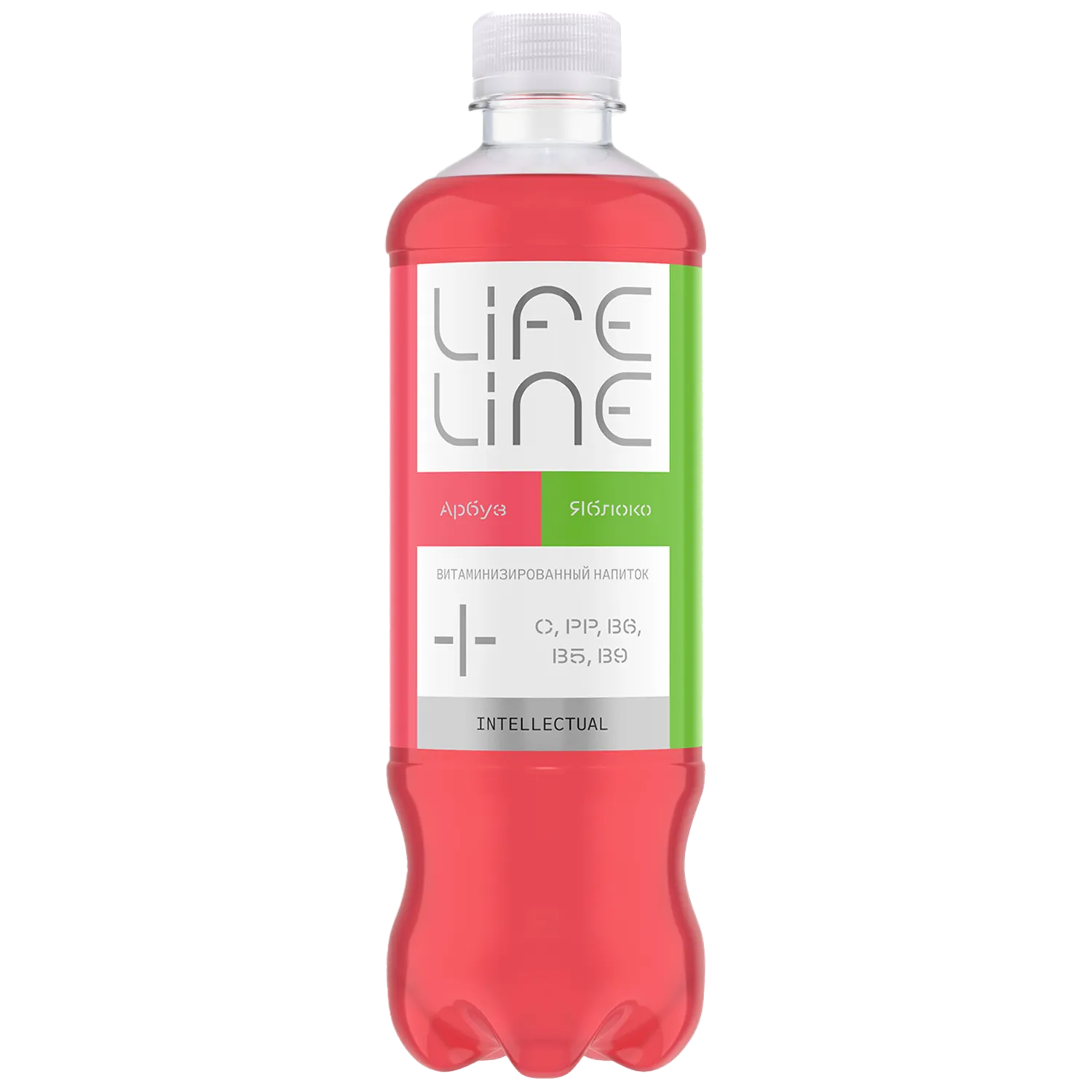 LifeLine Intellectual с витаминами, Арбуз-яблоко, 0,5 л, без газа 