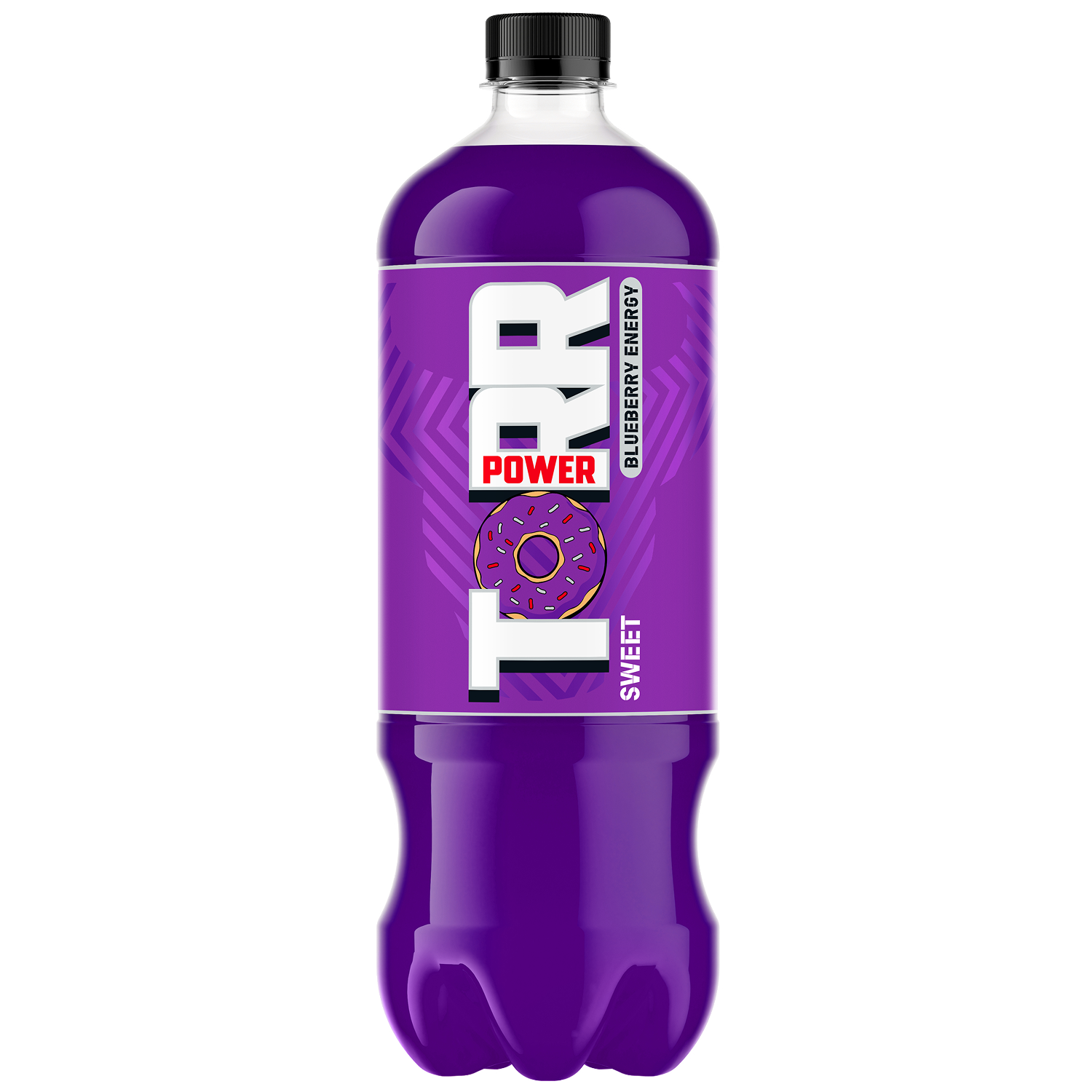 Напиток POWER TORR Черничный пончик, газированный, 1 л
