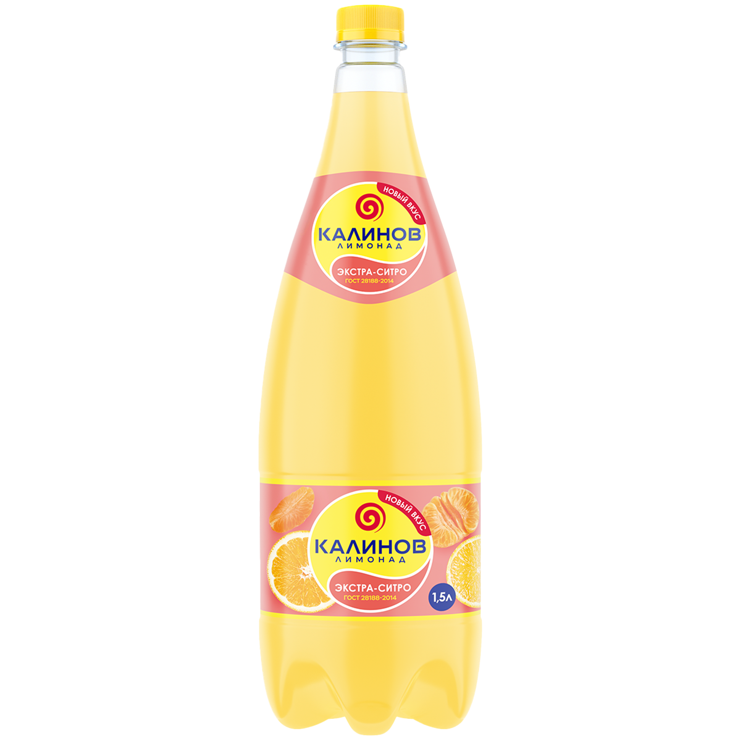 «Калинов Лимонад» Экстра-ситро, 1,5 л, газированный