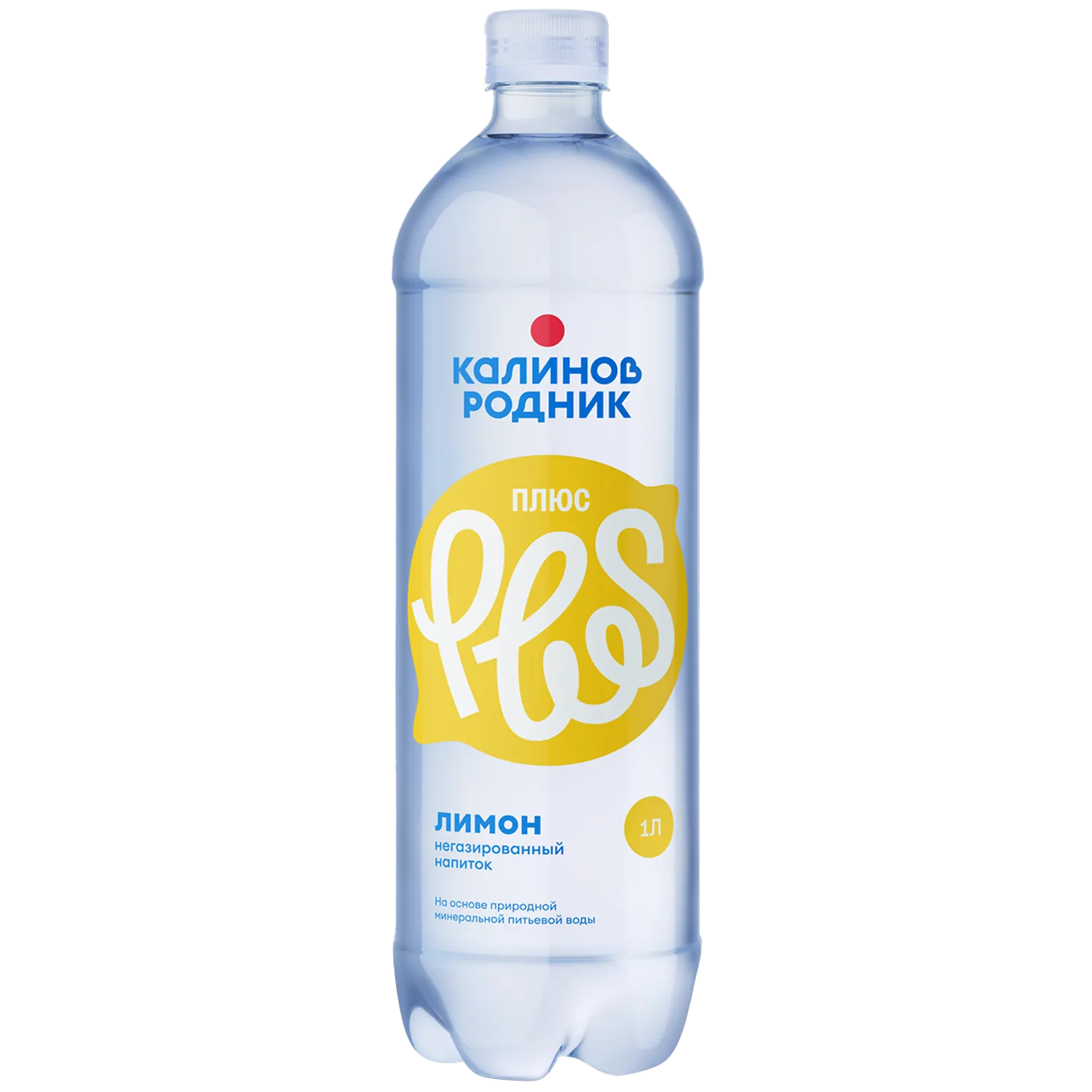 Вода «Калинов Родник Плюс» Лимон, 1 л, негазированная 